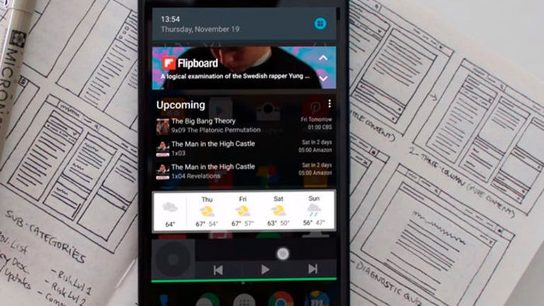 Snap Widget Drawer, coloca tus widgets en la barra de notificaciones al estilo iOS