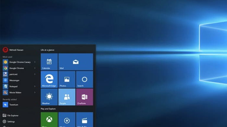 Crea un acceso directo para mostrar el escritorio en Windows 10