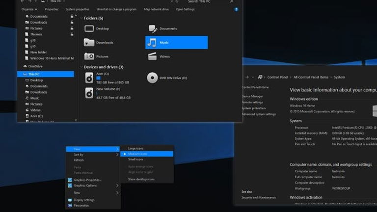 Cambia la imagen de tu Windows 10 con estos packs de temas e iconos