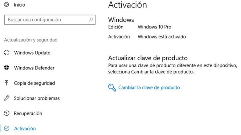 Activa Windows a través de la línea de comandos