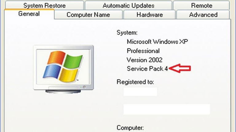 Cómo actualizar Windows XP a SP4
