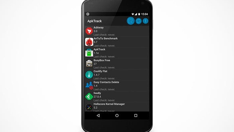 ApkTrack, controla al detalle las actualizaciones de tus aplicaciones