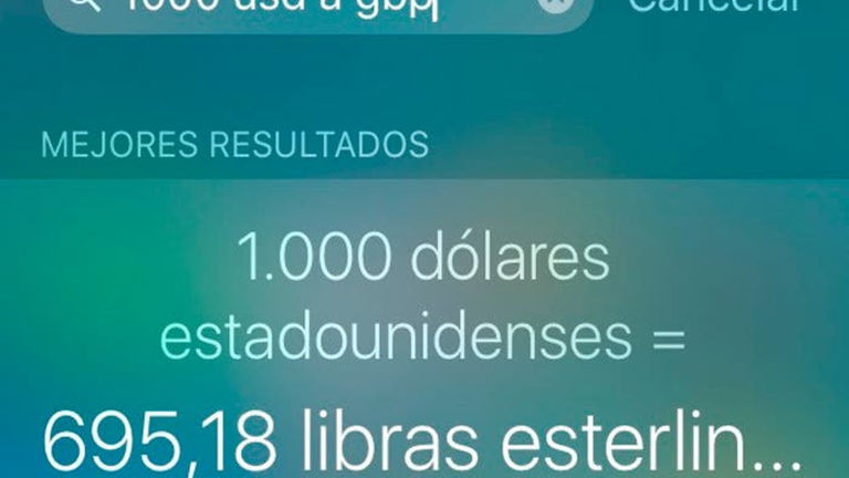 Cómo hacer cálculos rápidos desde el Spotlight del iPhone