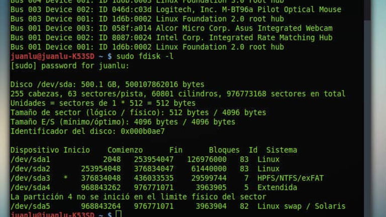 Comandos de Linux para conocer nuestro sistema