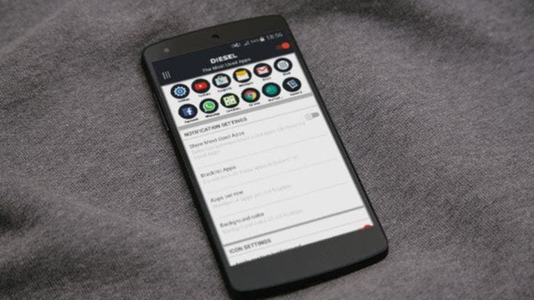 Encuentra y ten a mano tus apps más usadas gracias a DIESEL