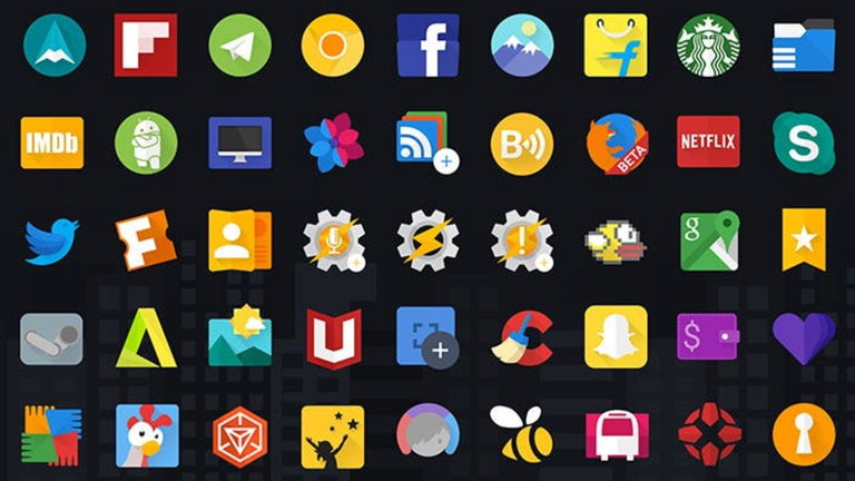 Glim, un bonito pack de iconos gratis y con Material Design para personalizar tu Android