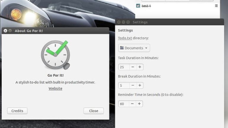 Go For It!, una gran aplicación de productividad para tu instalación de Ubuntu