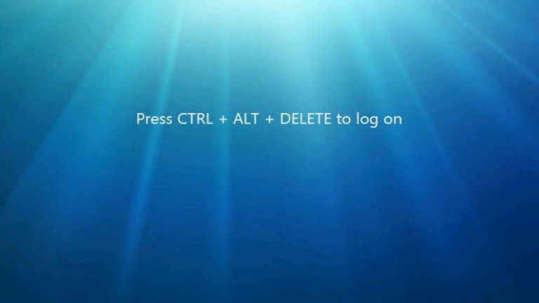 Cómo habilitar o deshabilitar la secuencia CTRL+ALT+SUPR al iniciar sesión