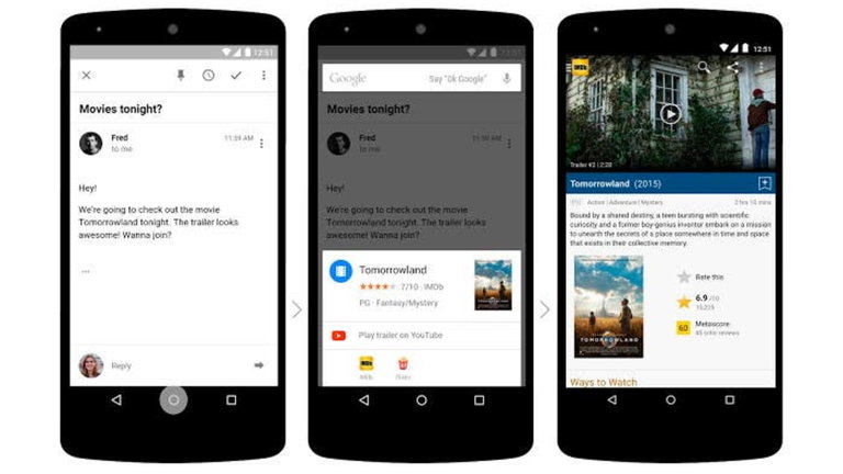 Conoce Now On Tap, una de las novedades de Android 6.0 Marshmallow