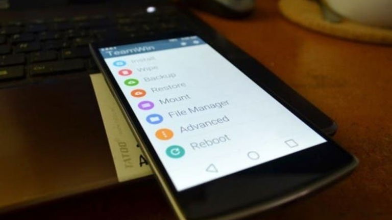 Cómo aplicar la interfaz de Material Design a TWRP Recovery