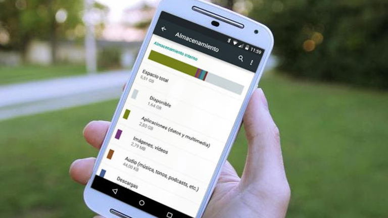Solucionar error, espacio insuficiente en Android