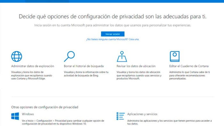 Descubre cómo conocer todo lo que Microsoft sabe de ti