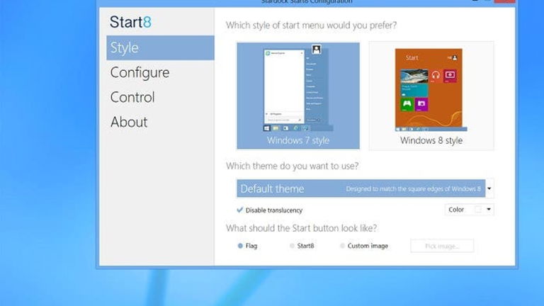 Cómo recuperar el desaparecido botón de inicio en Windows 8