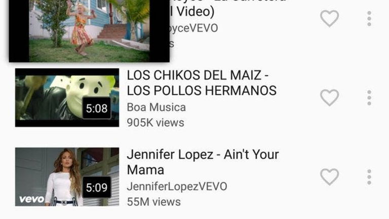 Reproduce música en streaming desde Youtube a través de tu Android