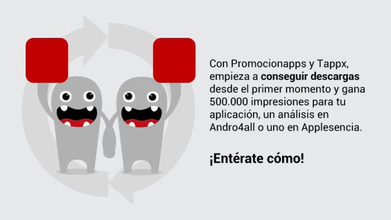 Si tienes una app... ¡gana 500.000 impresiones en Tappx o dos análisis en Difoosion!