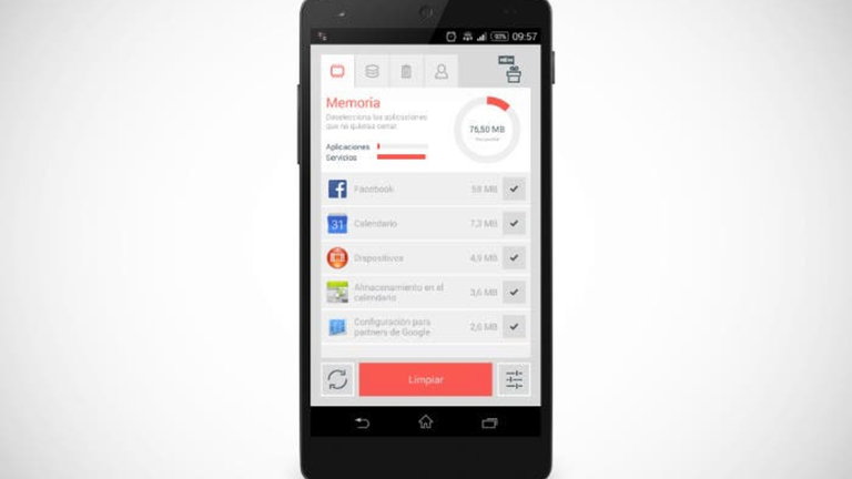 Análisis de The Cleaner, una aplicación para optimizar tu Android y limpiarlo