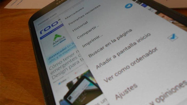 Ver todas las páginas como ordenador en Chrome siendo root
