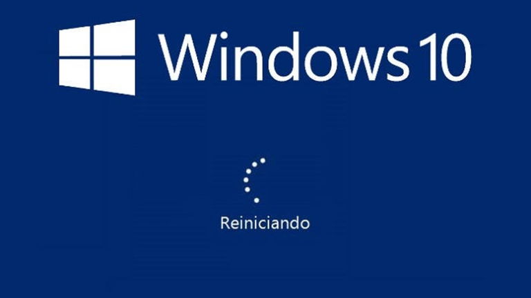 Simula un reinicio en Windows 10