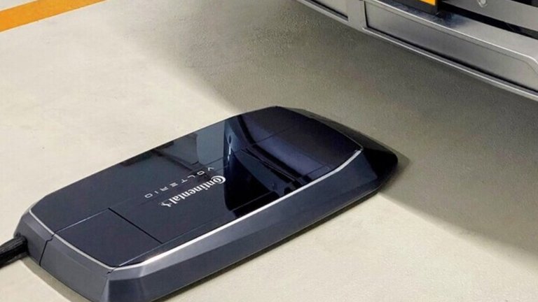 Continental crea un increíble sistema de carga para coches eléctricos para que sea más cómodo