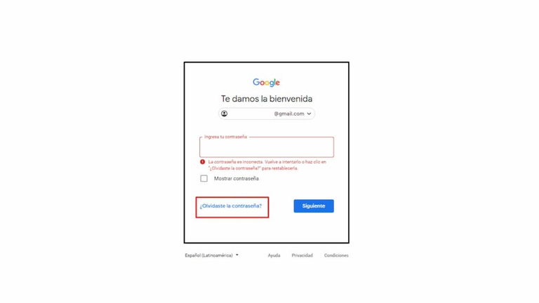 Cómo recuperar la contraseña de tu correo de Gmail