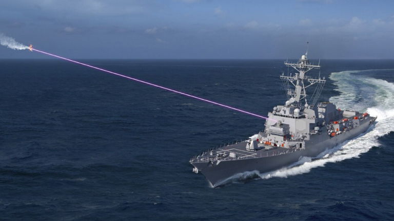 La marina de los EEUU tiene una nueva y poderosa arma en su arsenal: un cañón de rayos láser