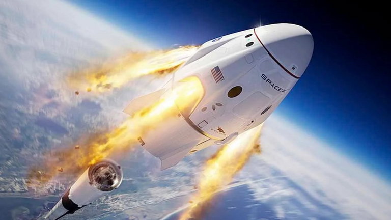 Viajes comerciales al espacio cada vez más cerca, SpaceX hace historia llevando civiles a la Estación Espacial