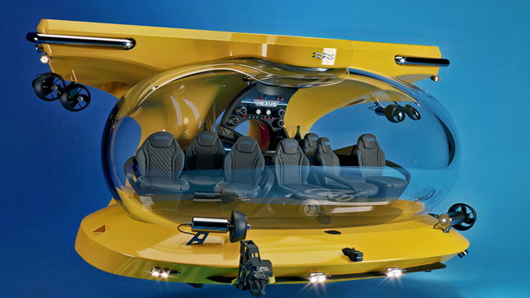 Así es el increíble submarino NEXUS que podría revolucionar el turismo bajo el agua