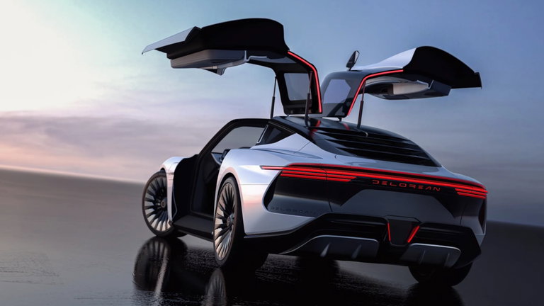 Los viajes en el tiempo serán eléctricos: este es el DeLorean Alpha 5