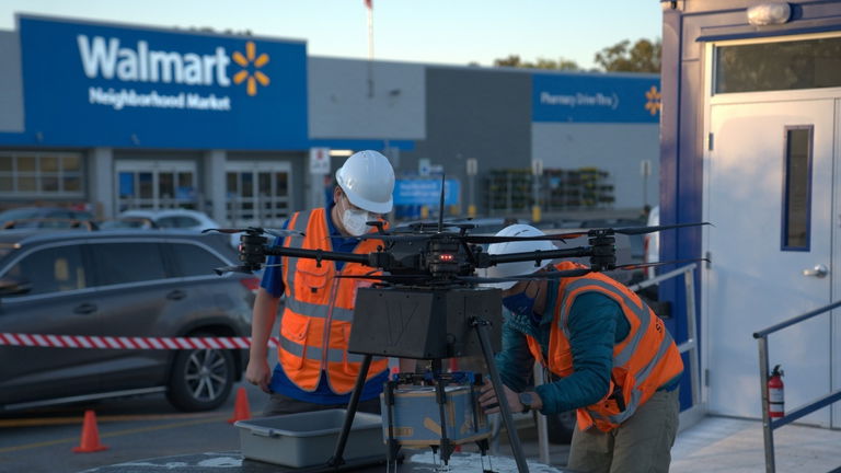 Walmart apuesta por los drones, quiere llegar a 4 millones de hogares con entregas aéreas