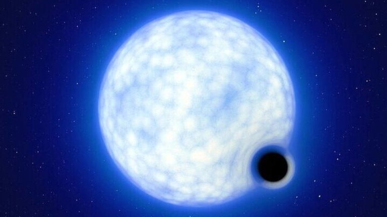 Se ha descubierto un nuevo agujero negro en una galaxia vecina, y su origen es particularmente extraño