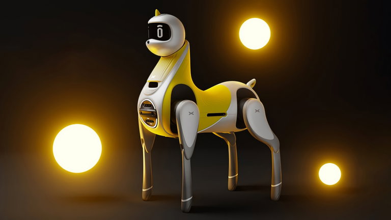 El poni robot que acompaña, entretiene y sirve de transporte: el futuro de la robótica llega desde China