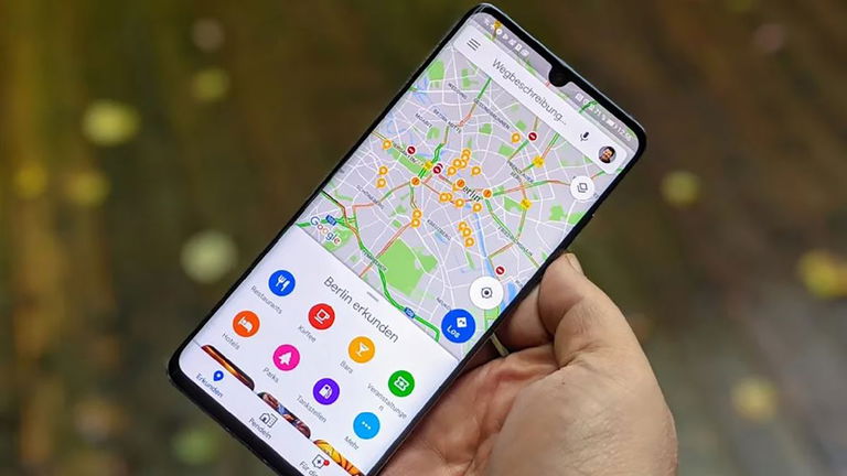 Qué significan los colores en Google Maps