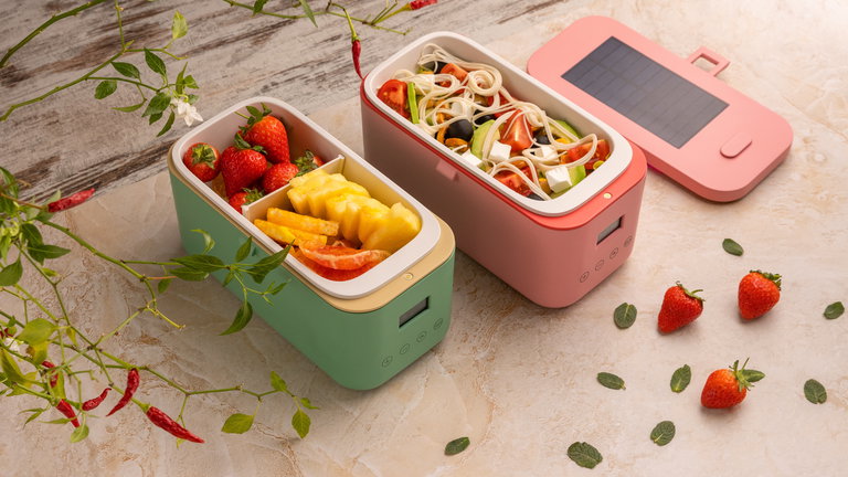 Calientar la comida y mantener fríos los alimentos es lo que te ofrece el tupper solar SunnySide