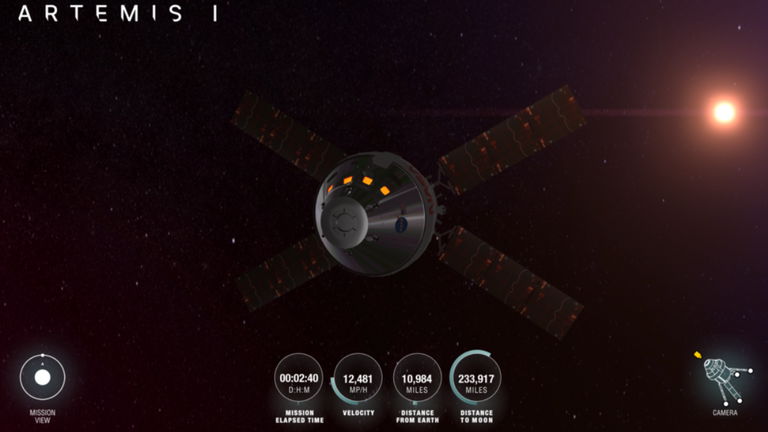 Viaja a la Luna: la misión Artemis I de la NASA se podrá seguir en directo a través de esta página web