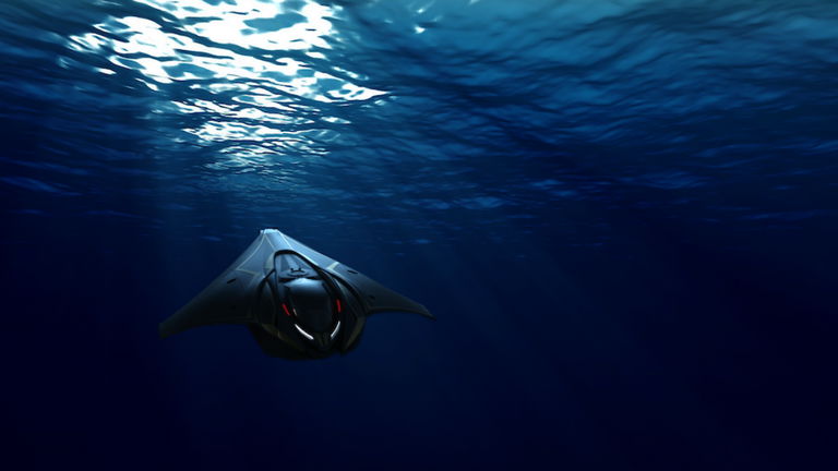 Así es Kronos, el submarino alado que surca los mares a toda velocidad y está equipado con torpedos