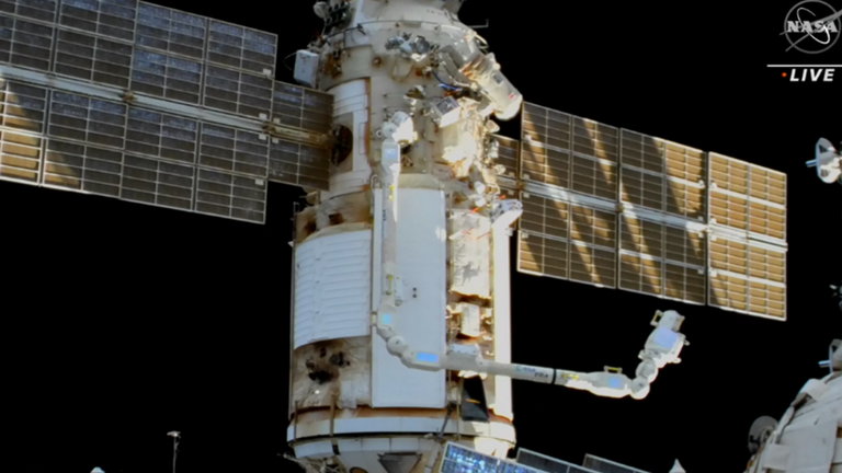 Susto en la NASA: abortan un paseo espacial por problemas en el traje de un astronauta