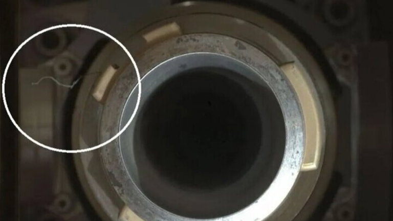 ¿Un pelo marciano? El Rover Perseverance de la NASA ha encontrado un extraño filamento en Marte