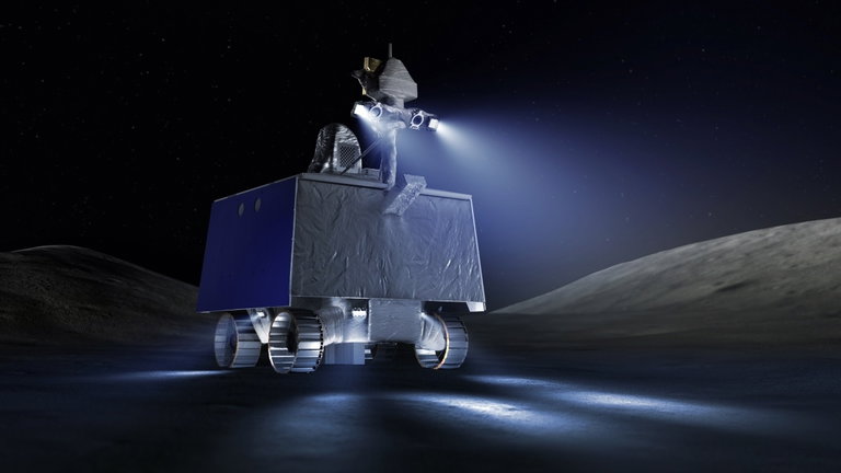 Mira al rover VIPER de la NASA en acción: potencia todoterreno para superar el agreste paisaje lunar