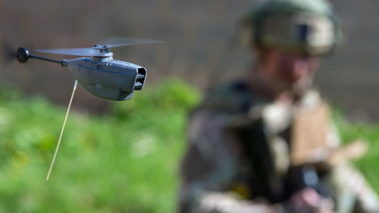 El "Avispón Negro": así es mini dron con el que los ucranianos espían a las tropas rusas