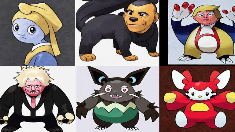 Esta divertida web utiliza una IA que transforma todo lo que te imagines en un Pokémon