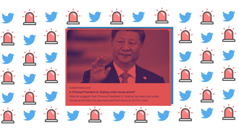 Así es como la desinformación en Twitter ha hecho posible un falso golpe de estado en China