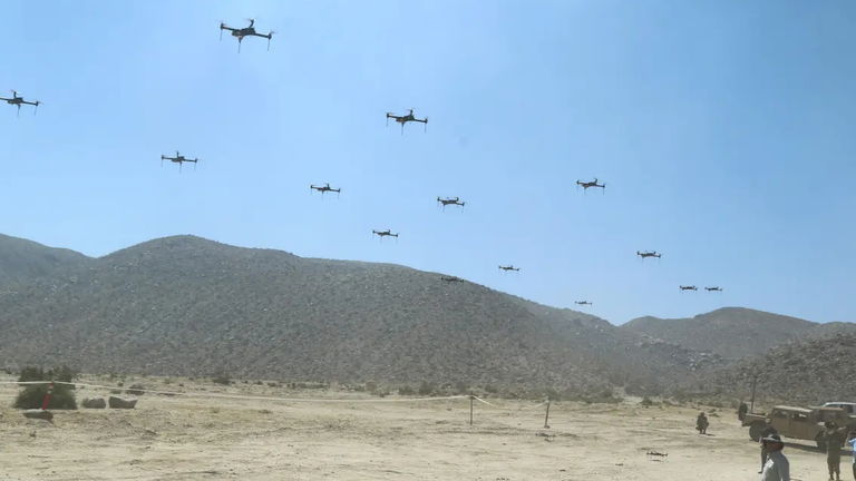 Las guerras del futuro las librarán los drones y este escalofriante vídeo es la prueba