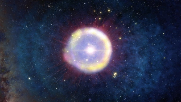 Un equipo de astrónomos ha localizado un "eco" de una de las primeras estrellas del universo