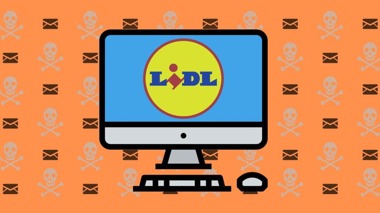 La última víctima de las estafas online es... Lidl. Mucho cuidado si recibes este mail