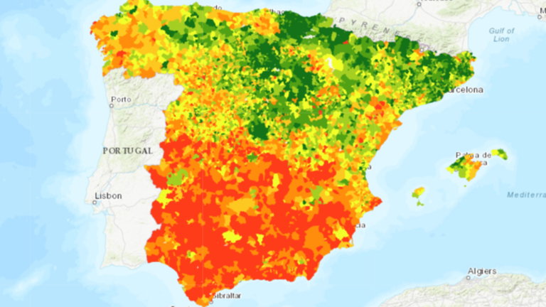 Este mapa interactivo de la renta es tan preciso que te permite ver cuáles de tus vecinos son los más ricos
