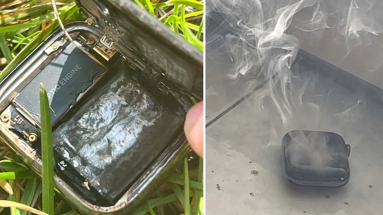 Un hombre acaba en urgencias por el calentamiento de la batería de su Apple Watch Series 7