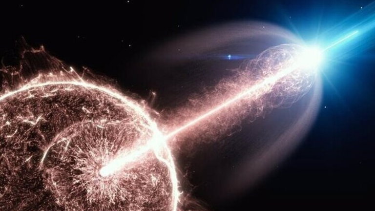 La NASA capta la mayor explosión cósmica de la historia: viajó 2.000 millones de años y duró más de 10 horas