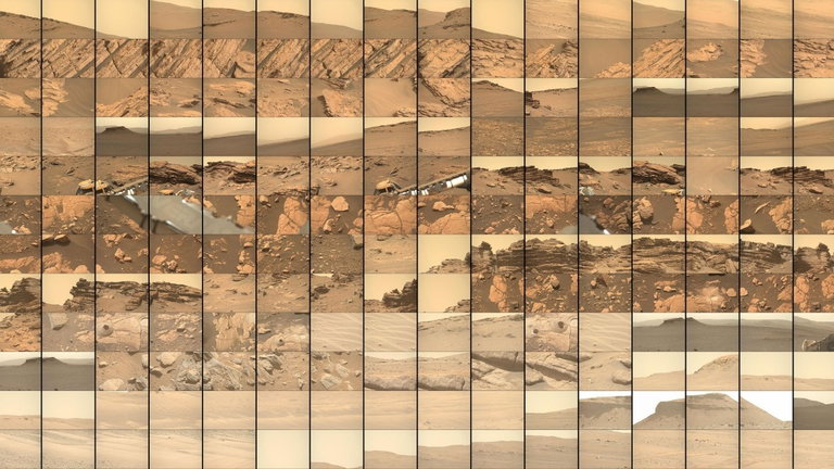 Este vídeo recopila 60.000 fotos de Marte hechas por el Perseverance de la NASA