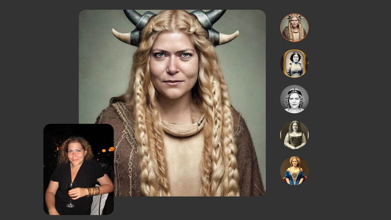 ¿Cómo eran tus antepasados romanos? ¿Y Vikingos? Esta IA genera tu versión en diferentes épocas históricas