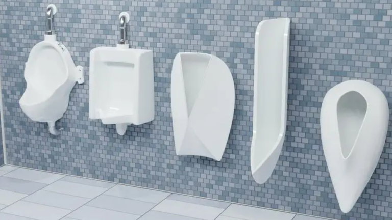 Un grupo de físicos han creado el urinario definitivo, y no se parece en nada a lo que estamos acostumbrados